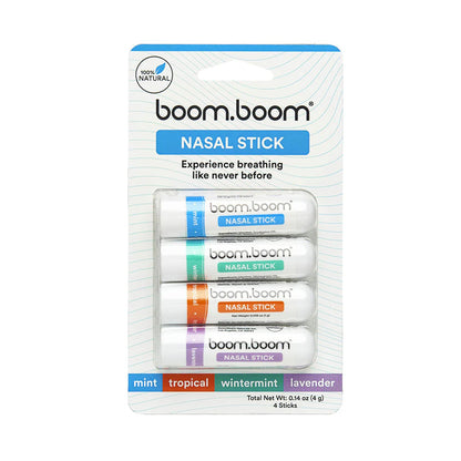 Vapor Flow Technology | Cool Refreshing Sensation | Natural Mood Boost | Simple Ingredients | Essential Oils + Menthol Inhaler (Mint, Wintermint, Tropical, Spearmint)